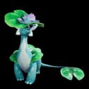 Leafy artwork on its Aniilog card