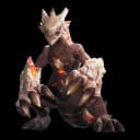 Magmarex artwork on its Aniilog card