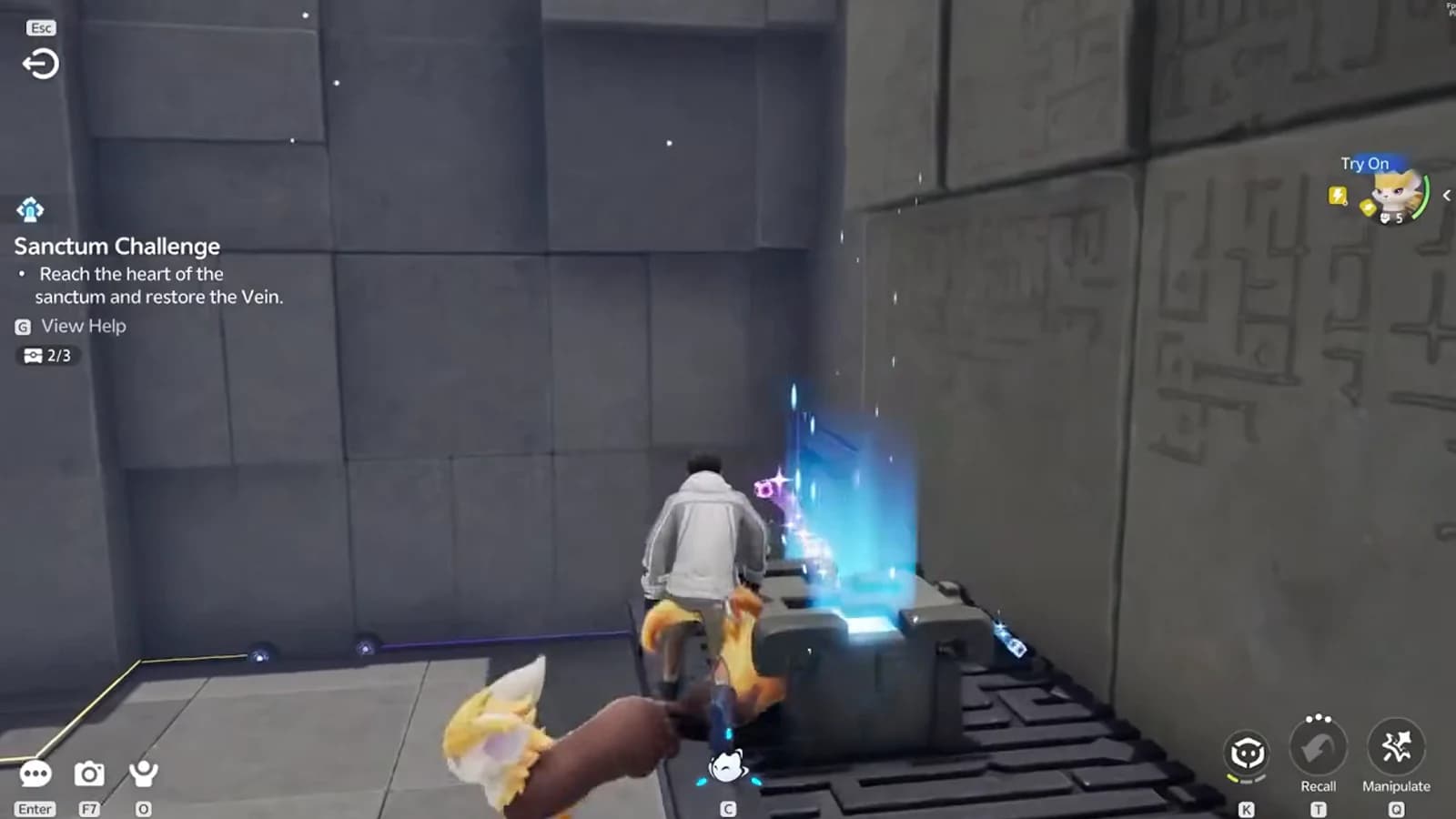 Electric Surge chest 2 open with the objective counter visibly reading two of three