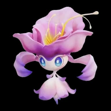 Iris, the first stage of the Iris line, drawn as an Aniilog card portrait