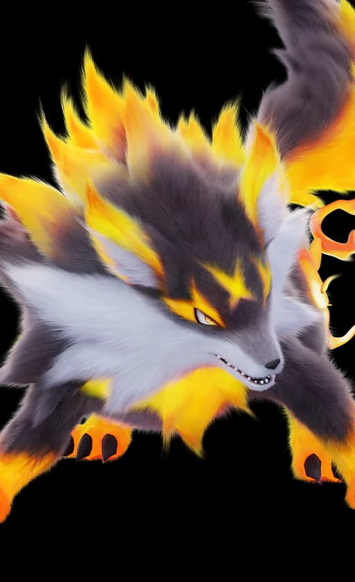 Flameruff (Mountain Woods Form)
