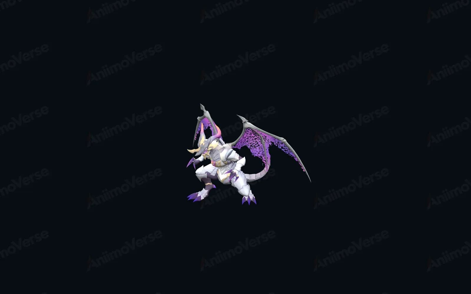 Infergon Prismana stands against the dark 3D model viewer backdrop
