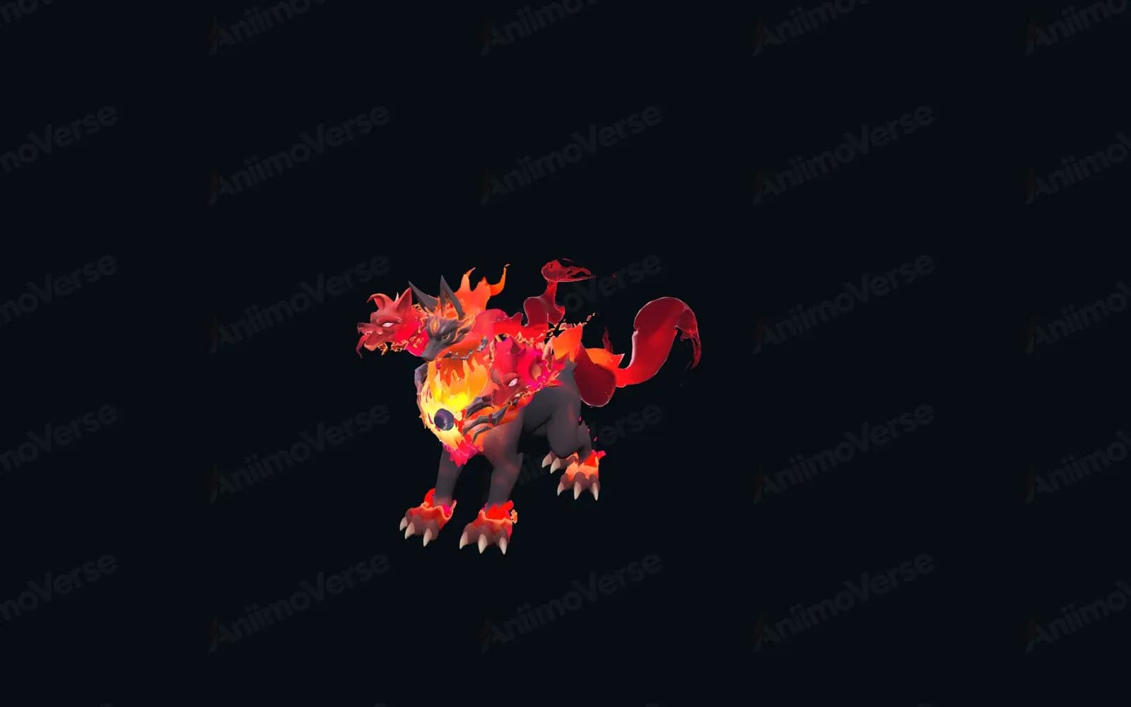 Inferlupa Prismana stands against the dark 3D model viewer backdrop